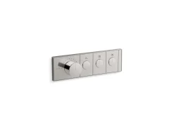 Three-outlet recessed mechanical thermostatic valve control^Kohler Online