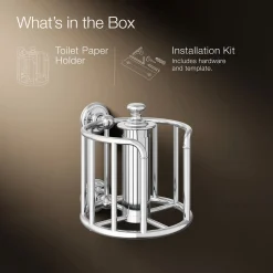 Toilet paper carriage^Kohler