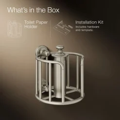 Toilet paper carriage^Kohler