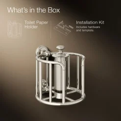 Toilet paper carriage^Kohler