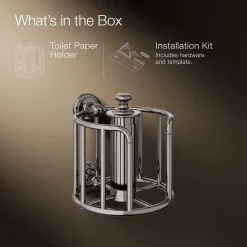 Toilet paper carriage^Kohler