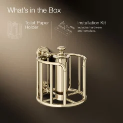 Toilet paper carriage^Kohler