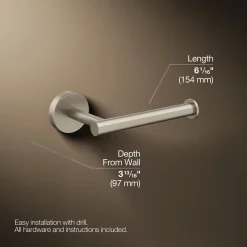 Toilet paper holder^Kohler Hot