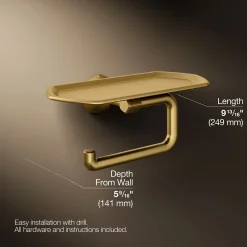Toilet paper holder with tray^Kohler Discount