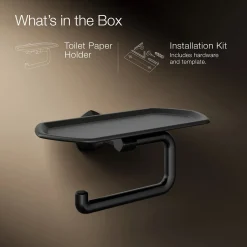 Toilet paper holder with tray^Kohler Discount
