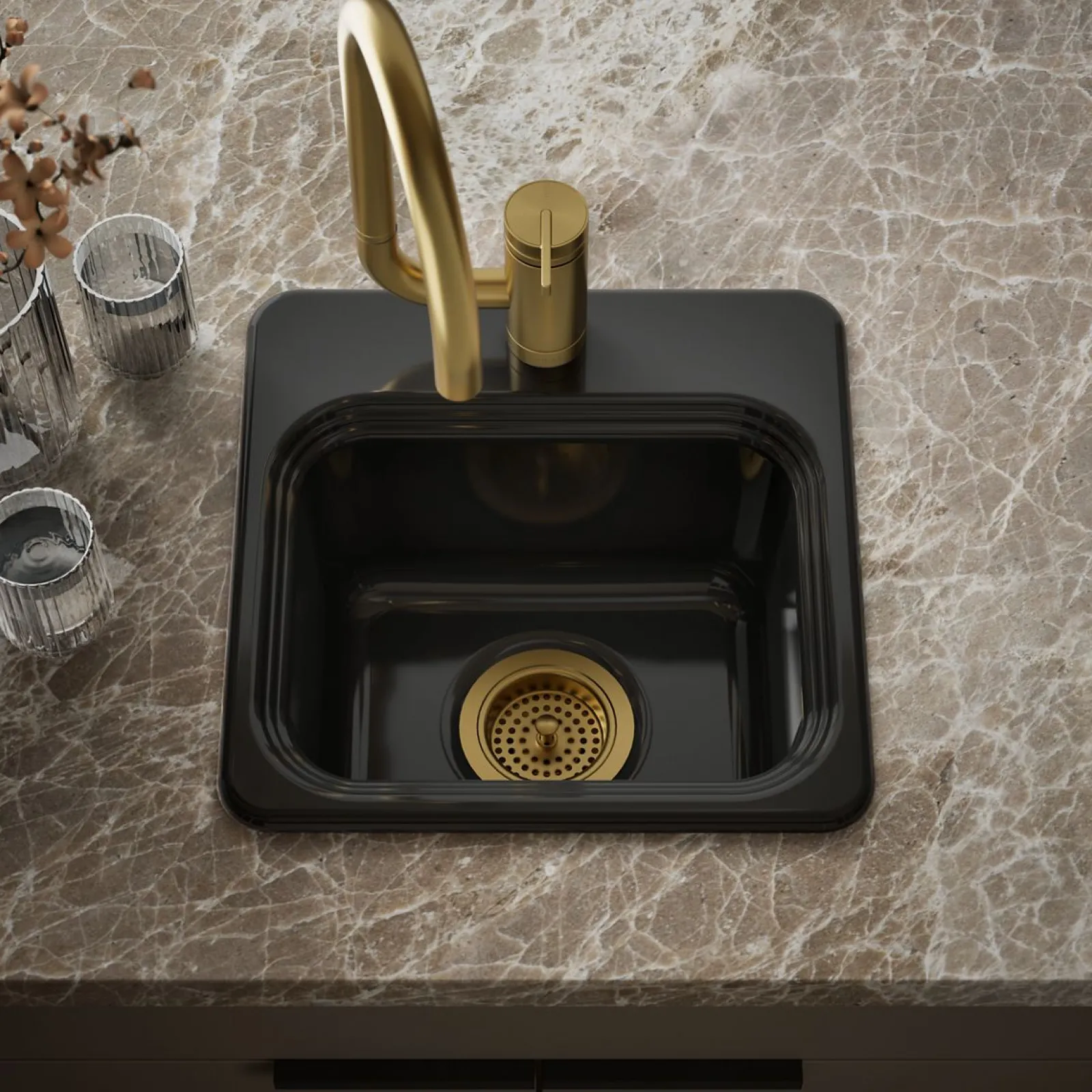 15" top-mount single-bowl bar sink^Kohler Sale