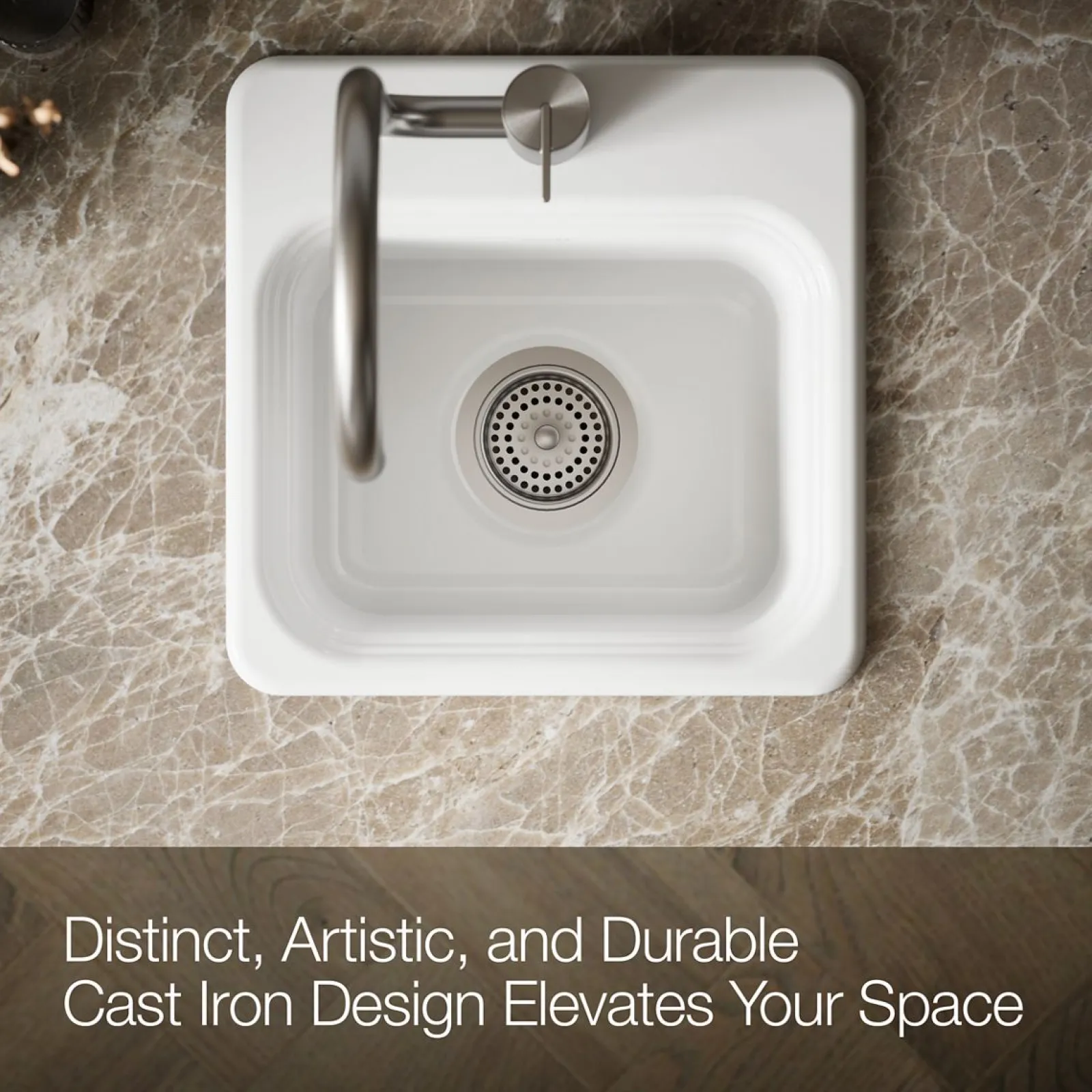 15" top-mount single-bowl bar sink^Kohler Sale