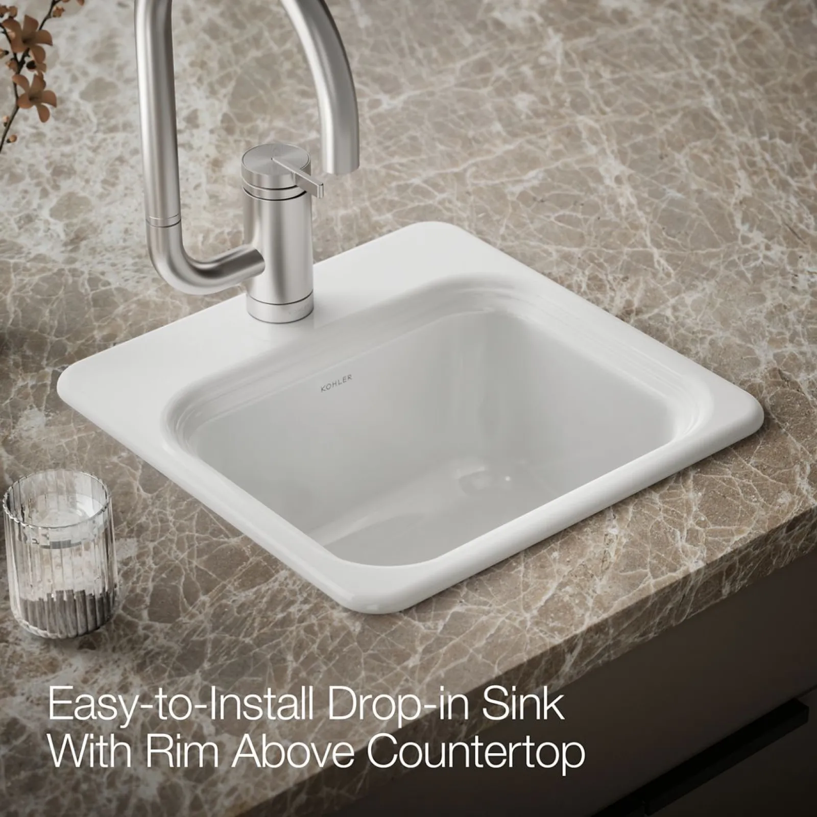 15" top-mount single-bowl bar sink^Kohler Sale