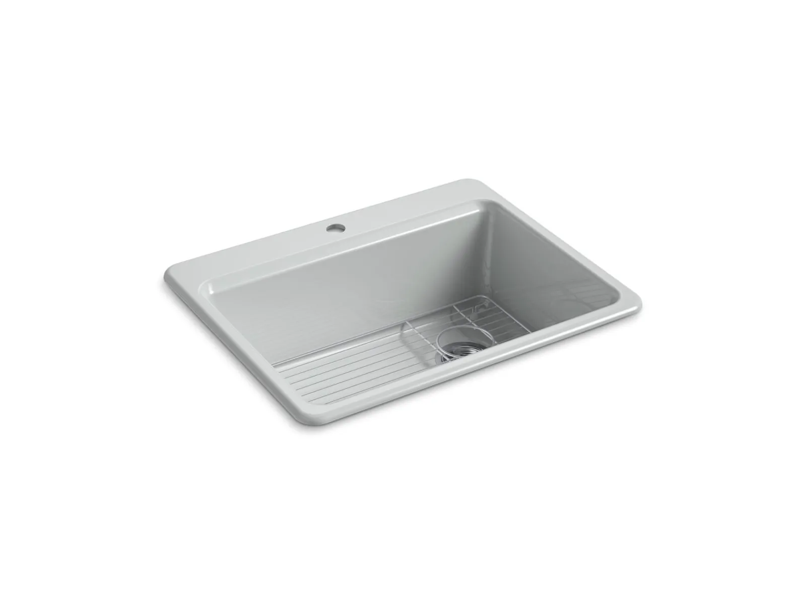 27" top-mount single-bowl kitchen sink^Kohler Outlet