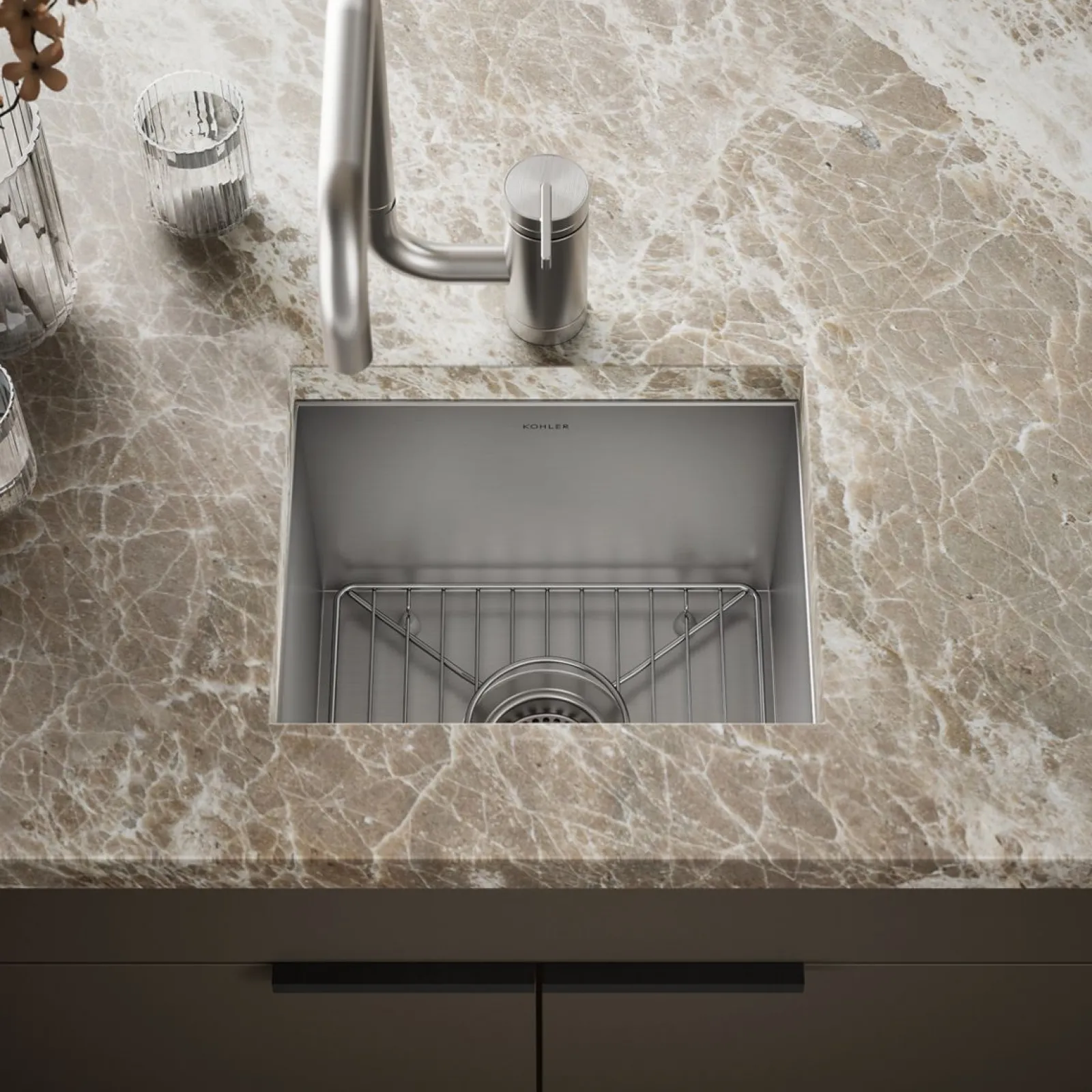 15" top-/undermount bar sink^Kohler Clearance