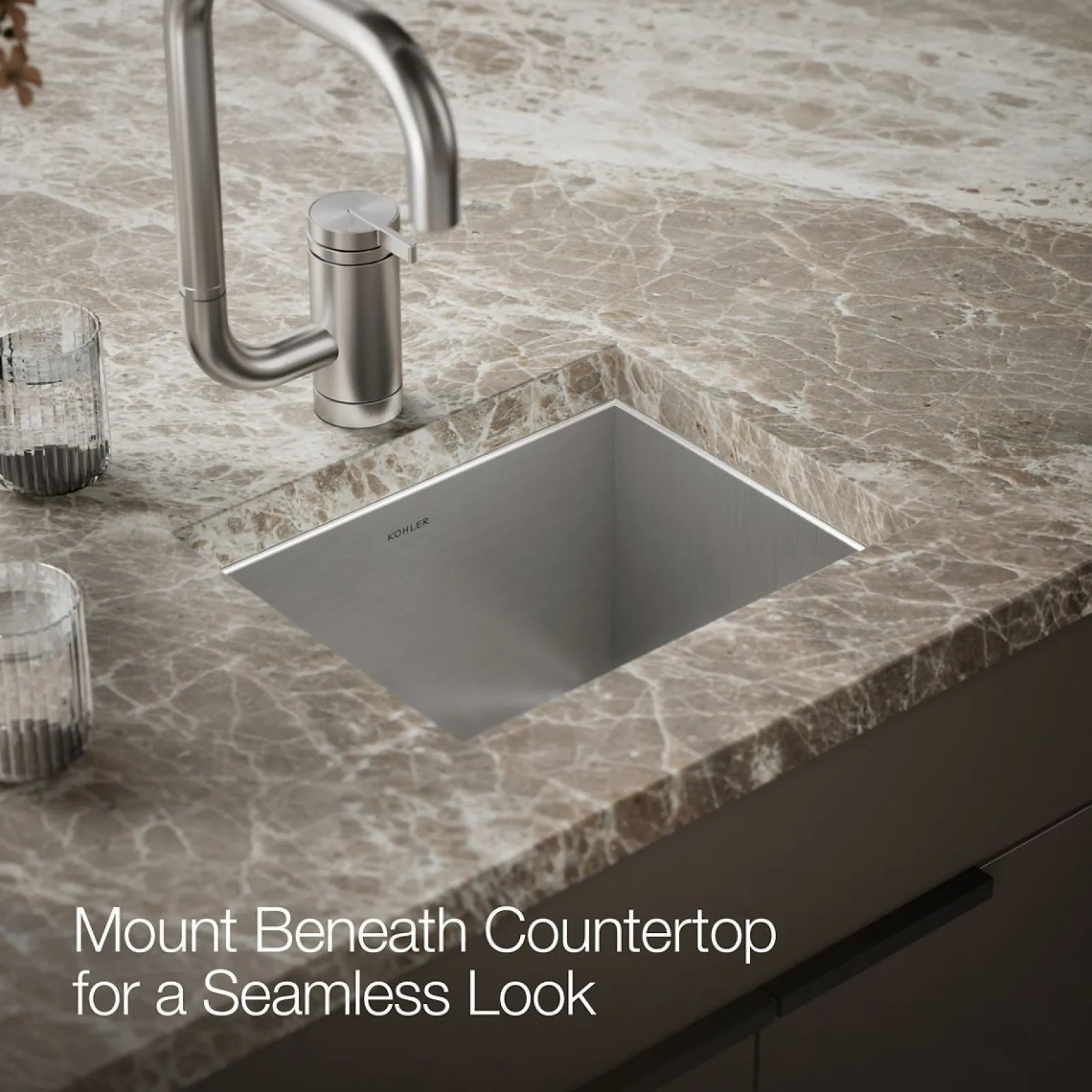 15" top-/undermount bar sink^Kohler Clearance