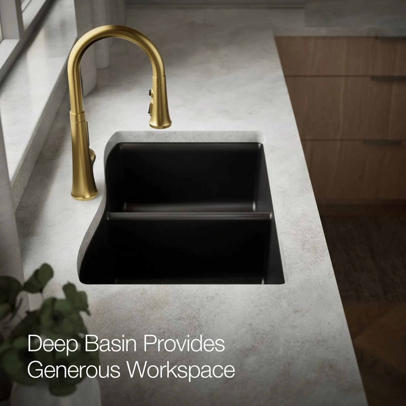 33" top-/undermount double-bowl kitchen sink^Kohler Discount