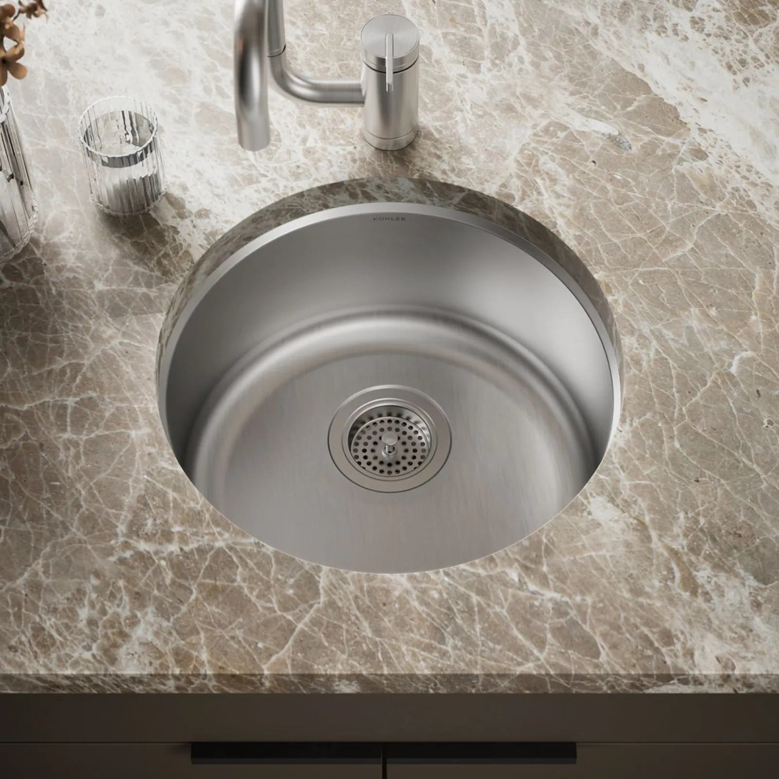 18-1/2" top-/undermount single-bowl bar sink^Kohler Sale