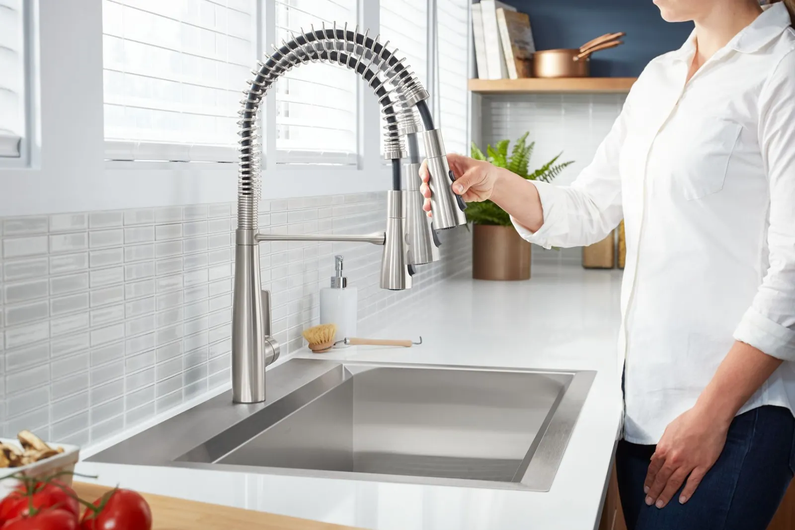 33" top-/undermount single-bowl kitchen sink kit^Kohler Best