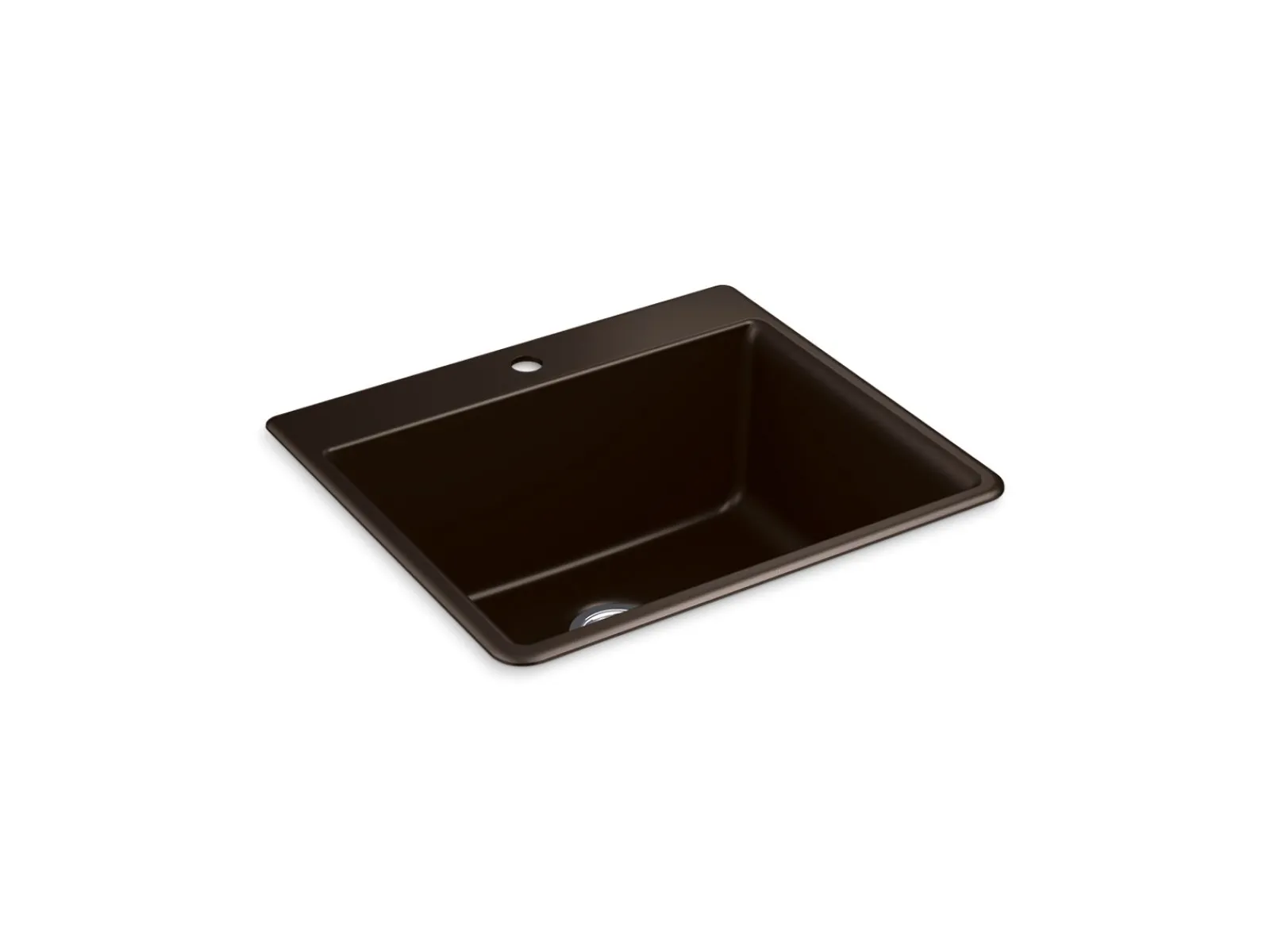 25" top-/undermount single-bowl kitchen sink^Kohler