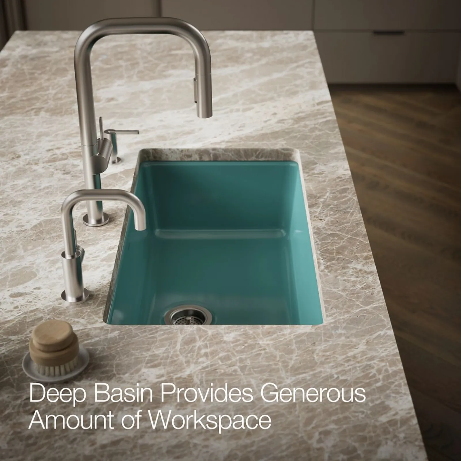 33" top-/undermount single-bowl kitchen sink^Kohler Best