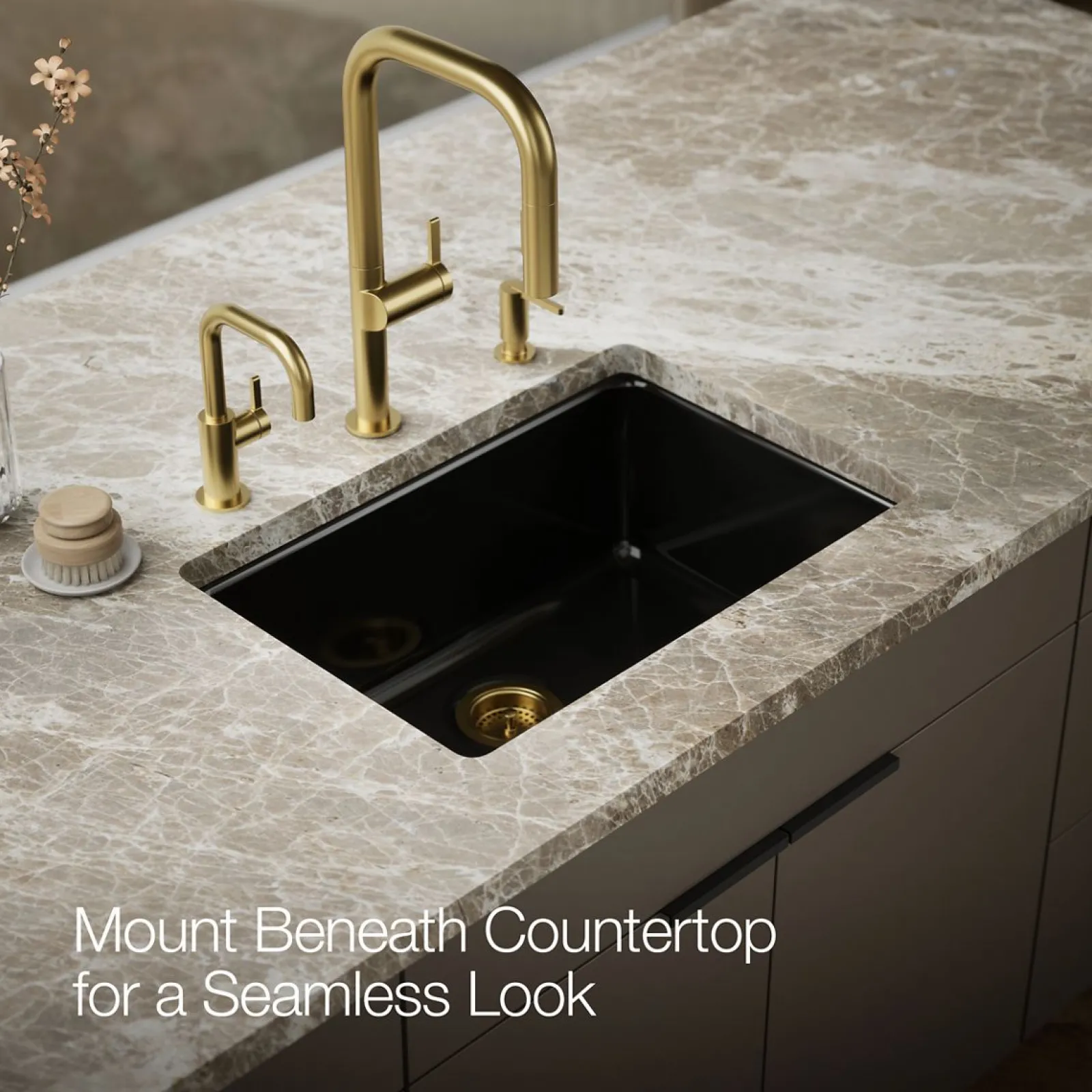 27" top-/undermount single-bowl kitchen sink^Kohler New