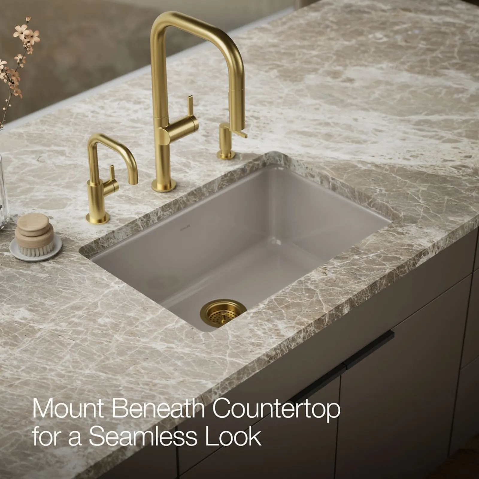27" top-/undermount single-bowl kitchen sink^Kohler New