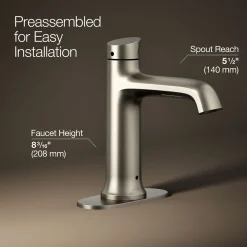 Touchless bathroom sink faucet, 1.2 gpm^Kohler Clearance