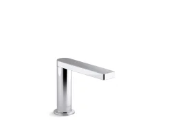 Touchless faucet with Kinesis® sensor technology and temperature mixer, Hybrid-powered^Kohler Best