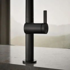 Touchless pull-down kitchen sink faucet with two-function sprayhead^Kohler New