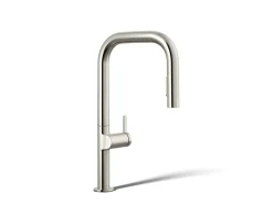 Touchless pull-down kitchen sink faucet with two-function sprayhead^Kohler Online