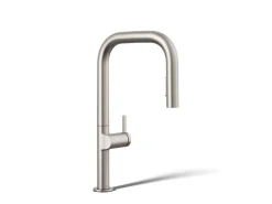 Touchless pull-down kitchen sink faucet with two-function sprayhead^Kohler Online