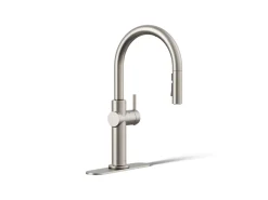 Touchless pull-down kitchen sink faucet with three-function sprayhead^Kohler Sale