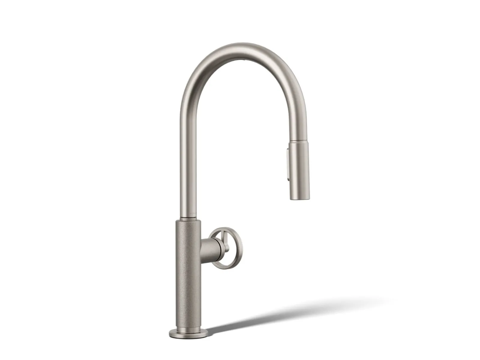 Touchless pull-down kitchen sink faucet with two-function sprayhead^Kohler Online