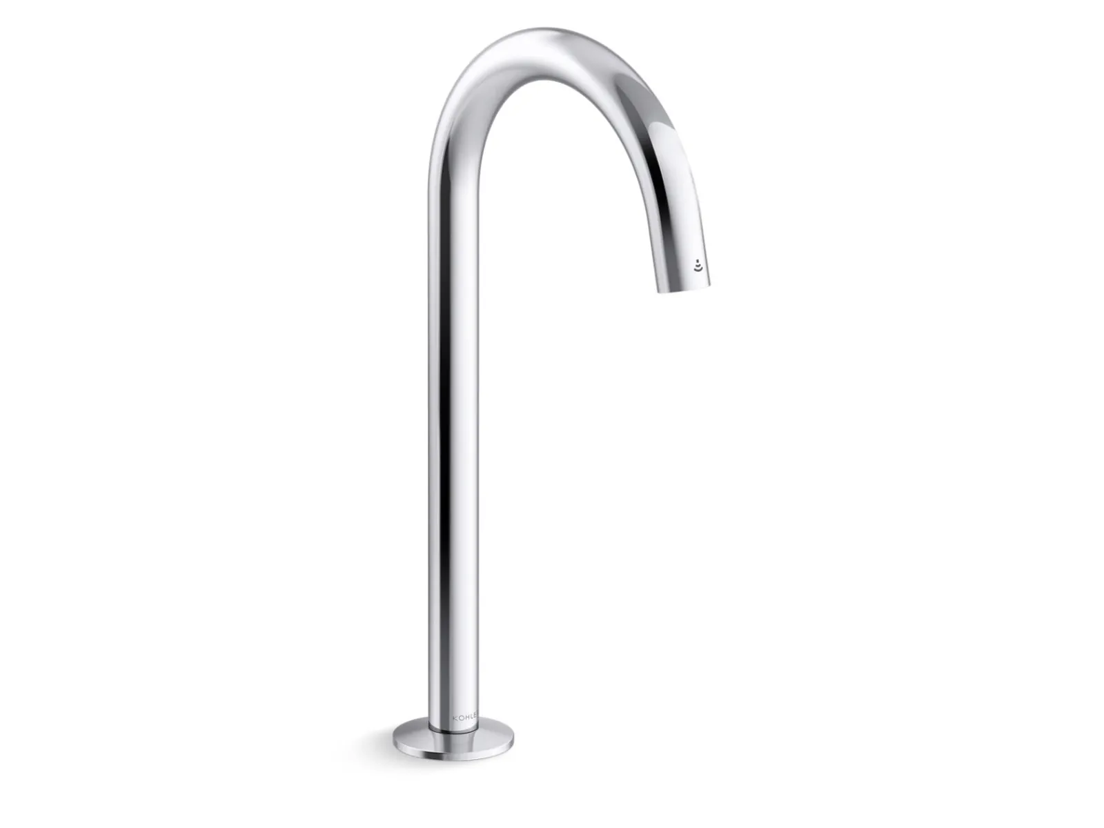 Touchless single-hole lavatory faucet with Kinesis® sensor technology, Tube design, 0.35 gpm^Kohler Online