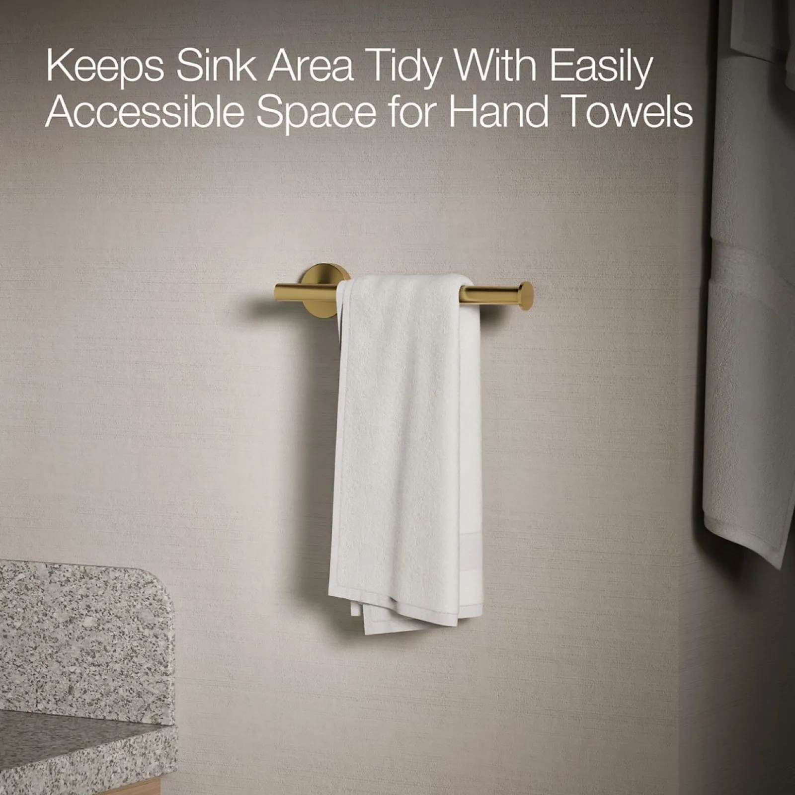 9" towel arm^Kohler Online