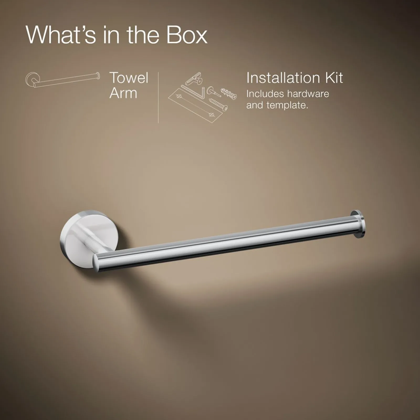 9" towel arm^Kohler Online