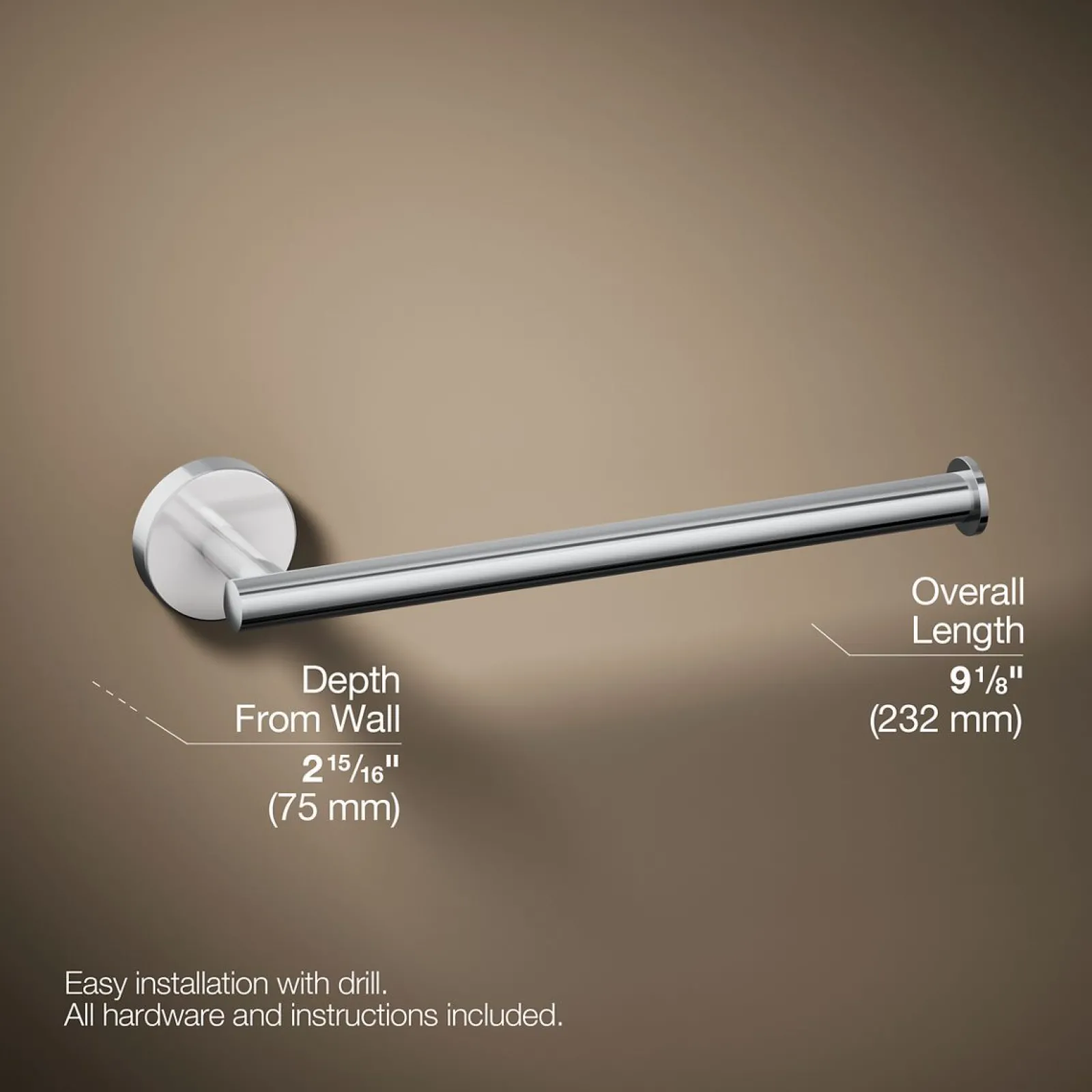 9" towel arm^Kohler Online