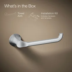 Towel arm^Kohler Hot