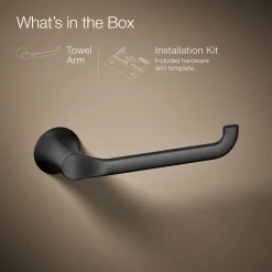 Towel arm^Kohler Hot