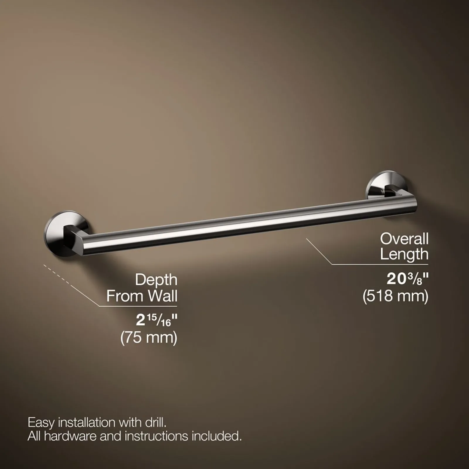 18" towel bar^Kohler Hot