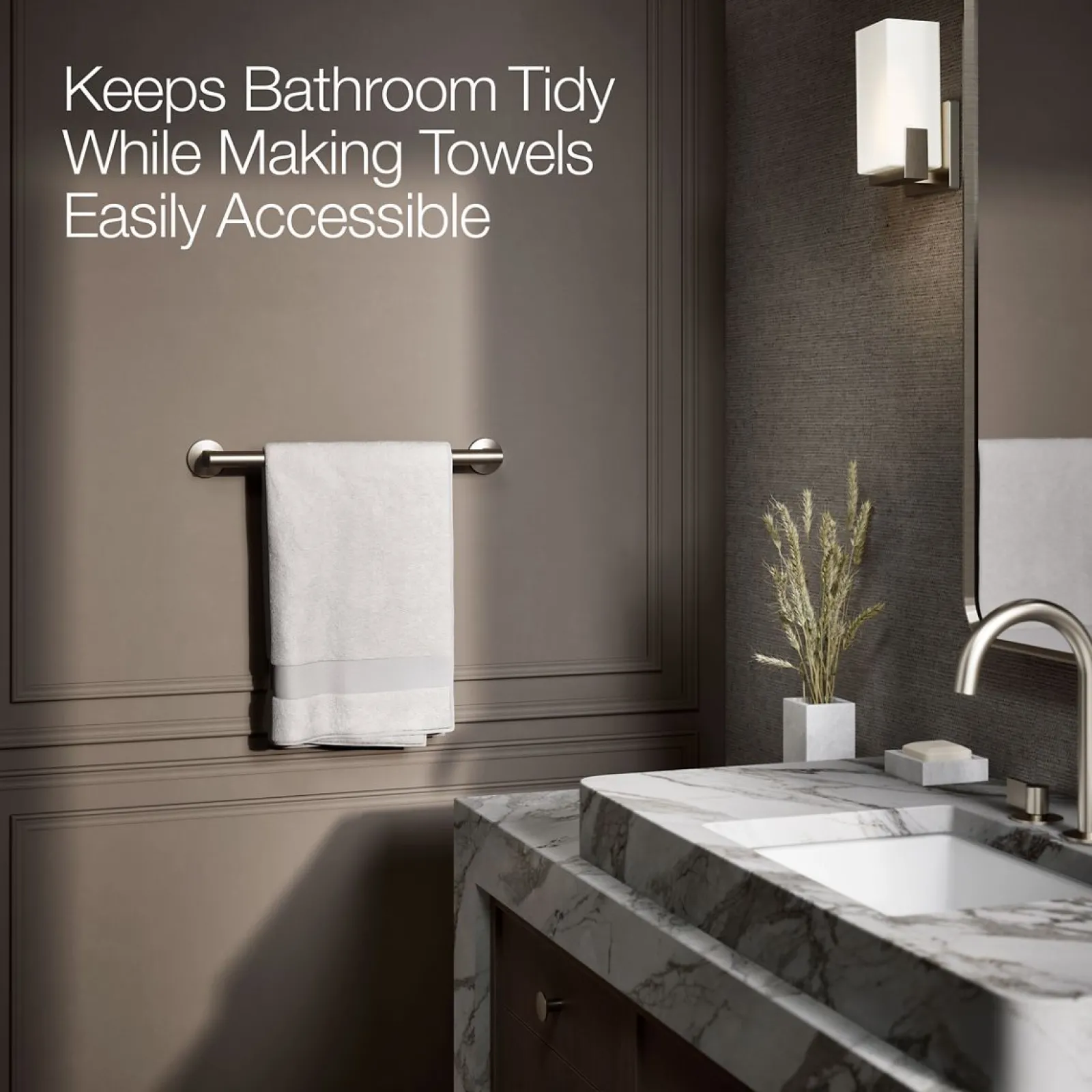 18" towel bar^Kohler Hot