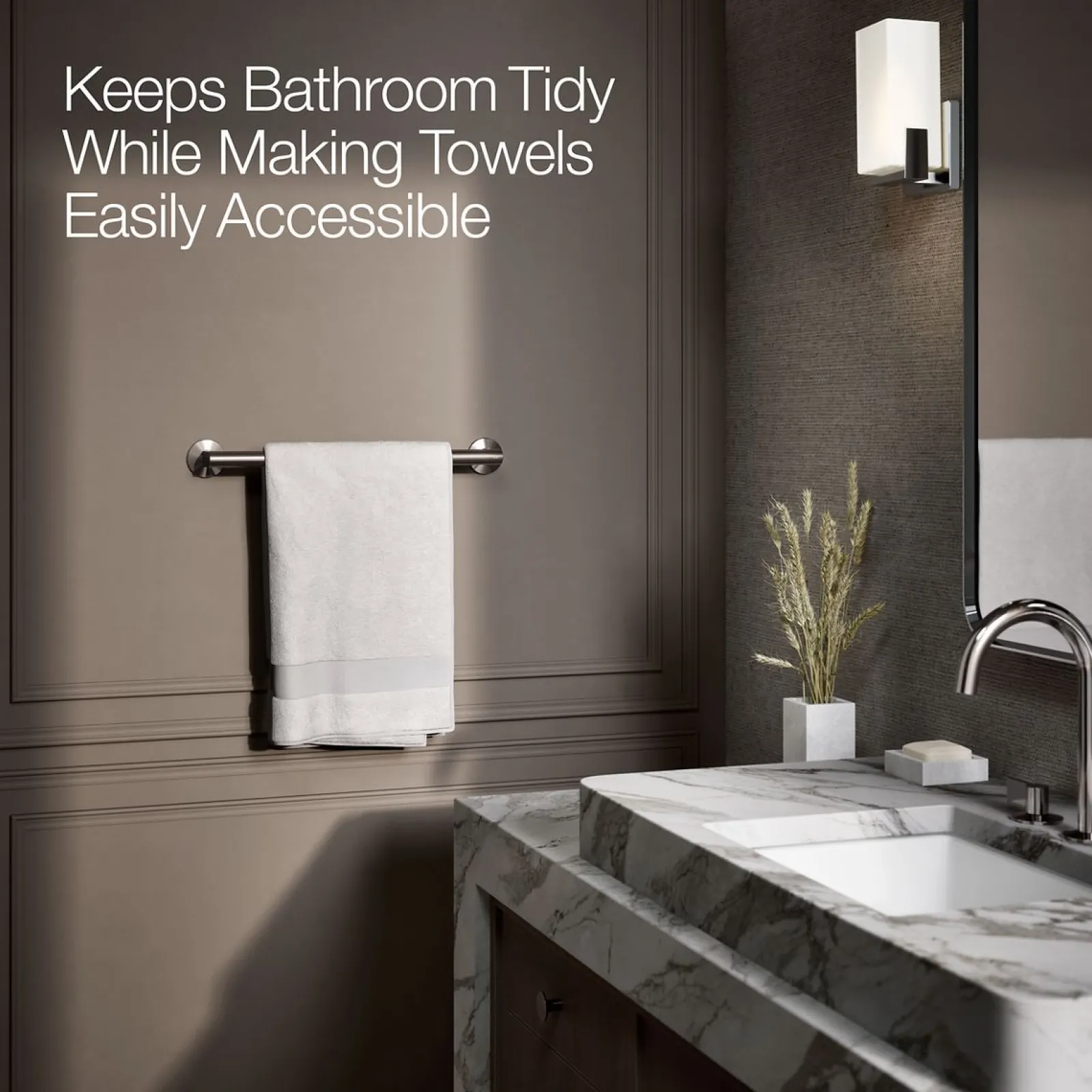 18" towel bar^Kohler Hot