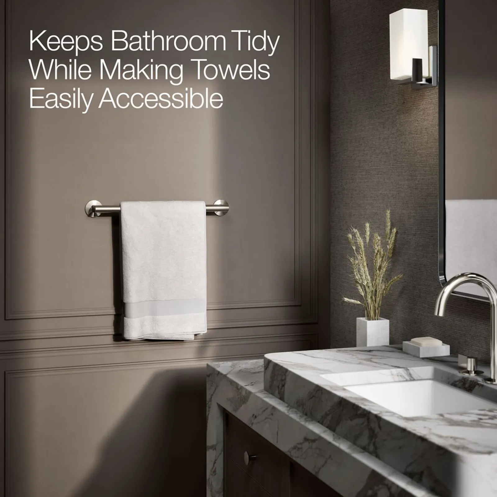 18" towel bar^Kohler Hot
