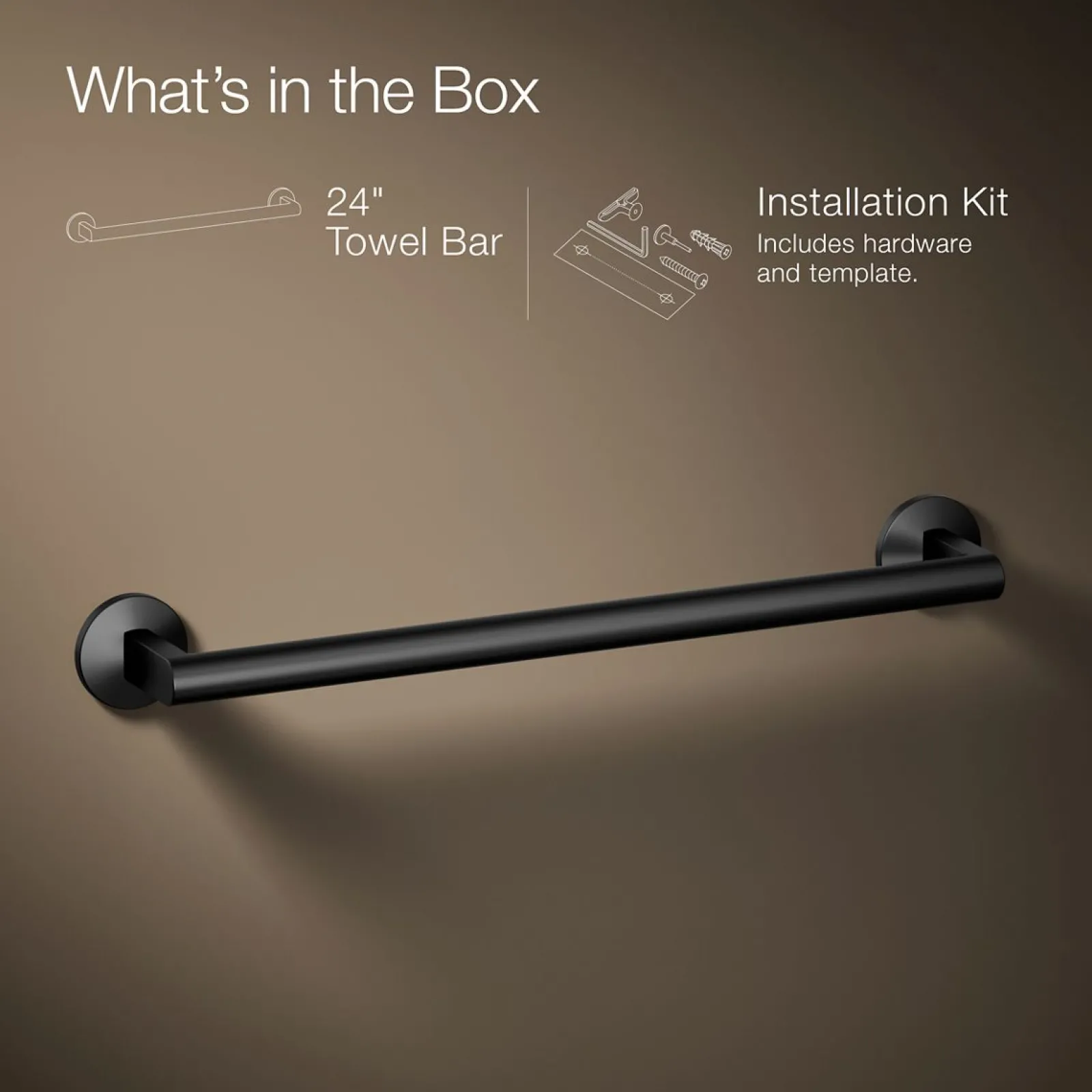 18" towel bar^Kohler Hot