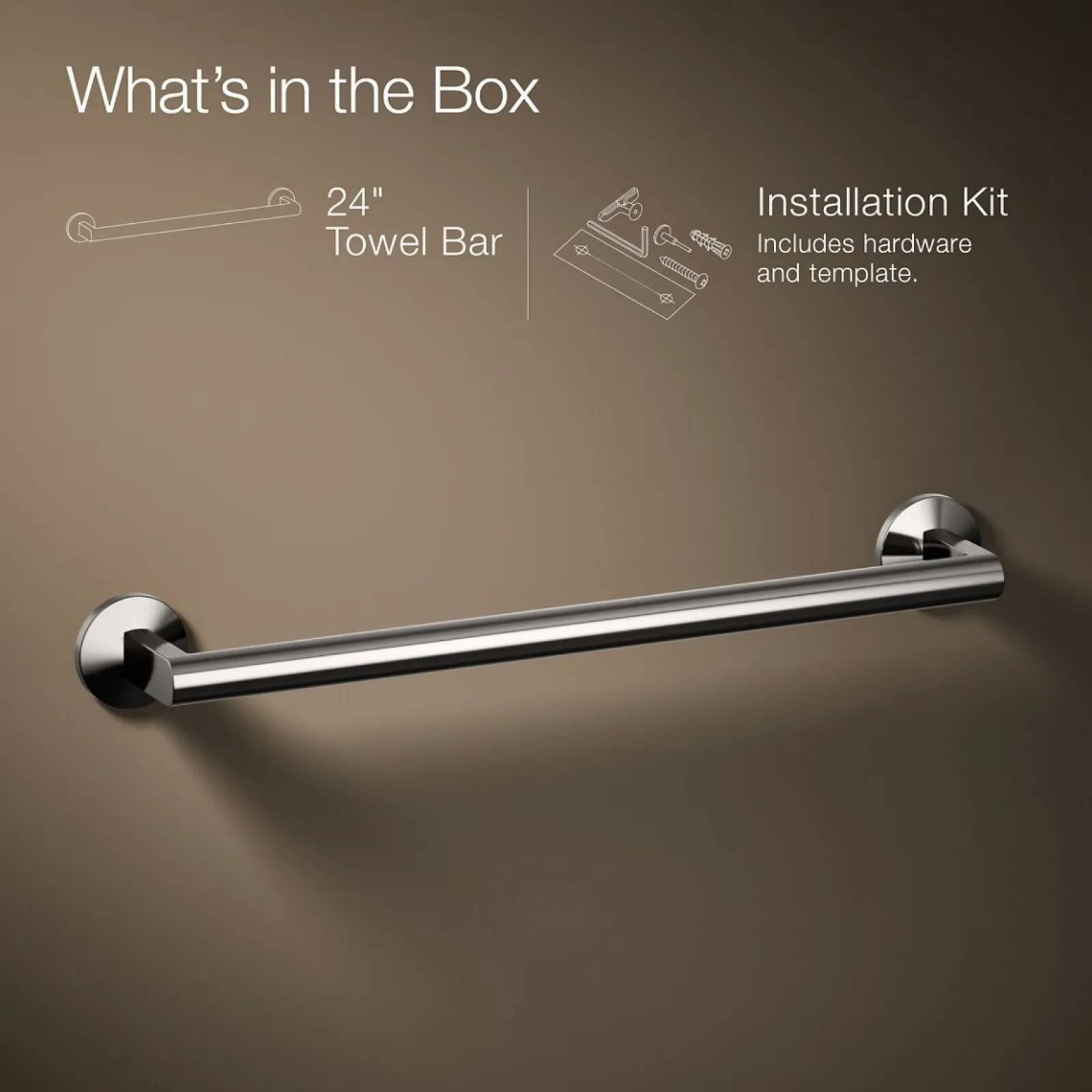 18" towel bar^Kohler Hot