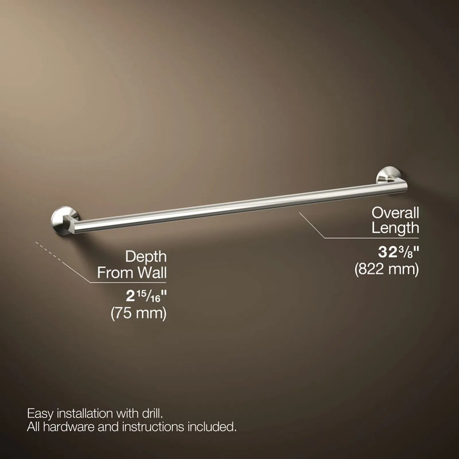 30" towel bar^Kohler Sale