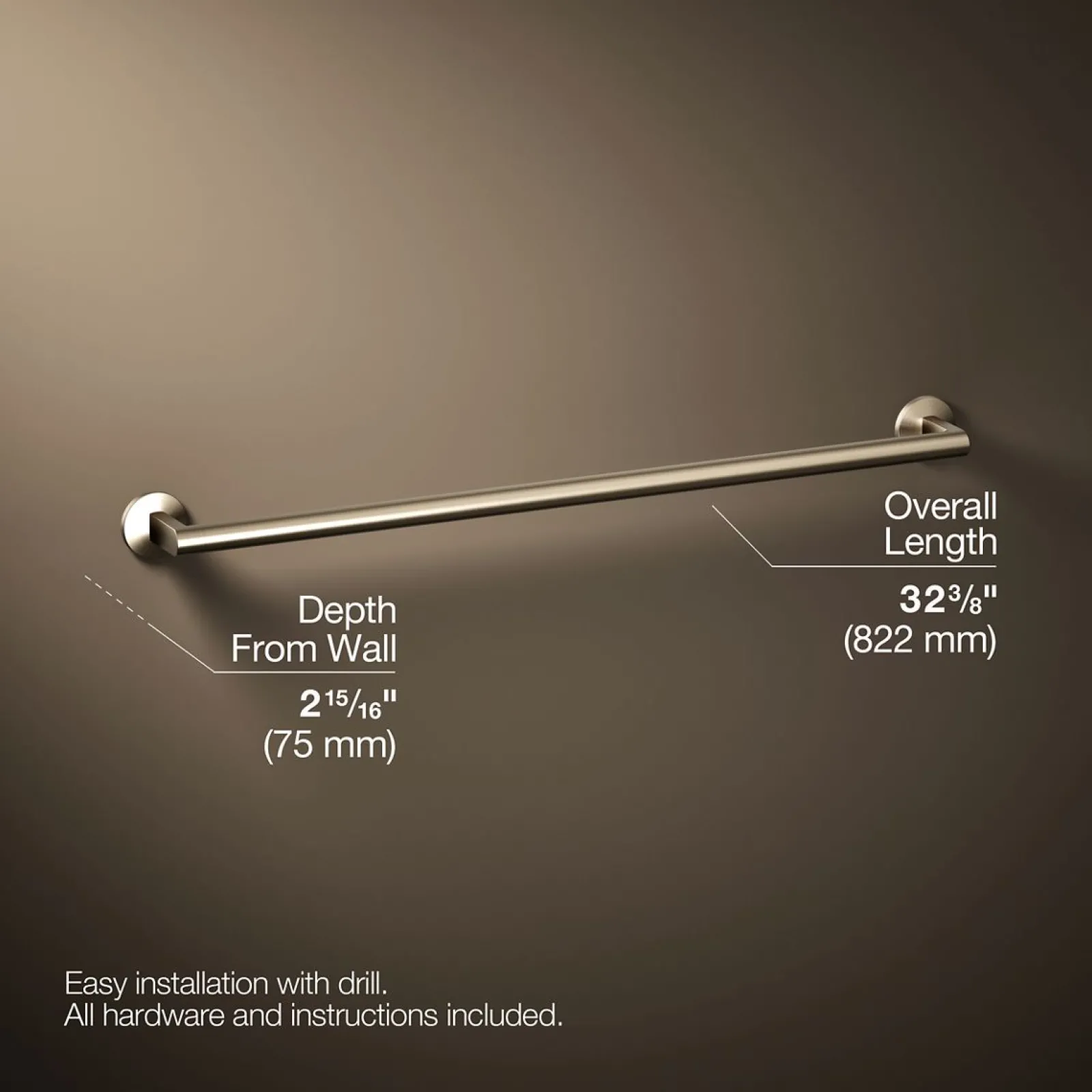 30" towel bar^Kohler Sale