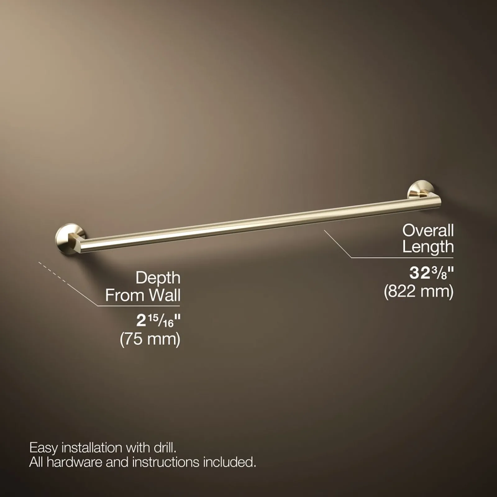 30" towel bar^Kohler Sale
