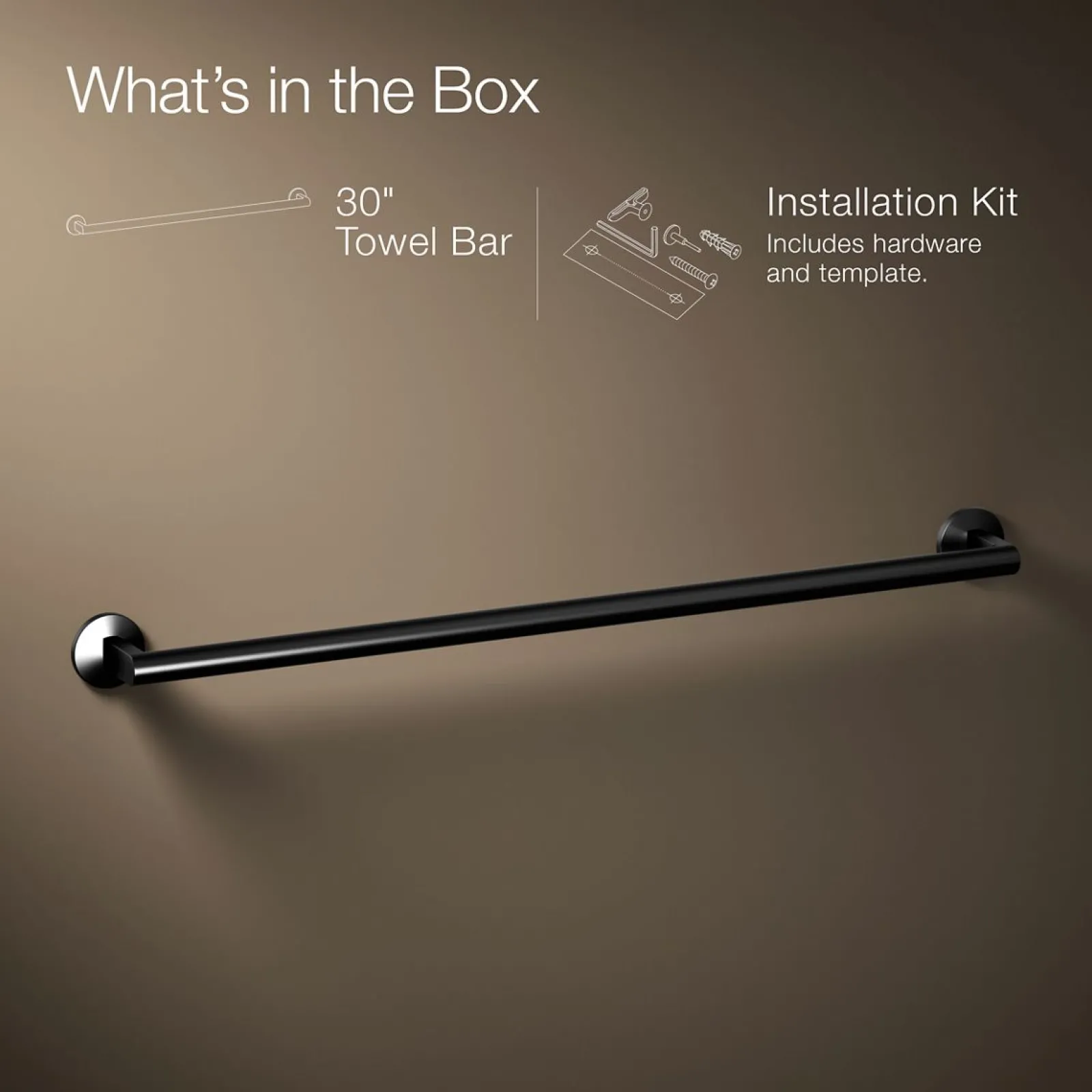 30" towel bar^Kohler Sale