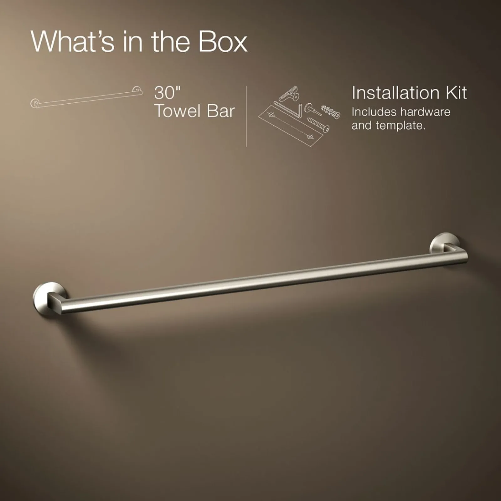 30" towel bar^Kohler Sale