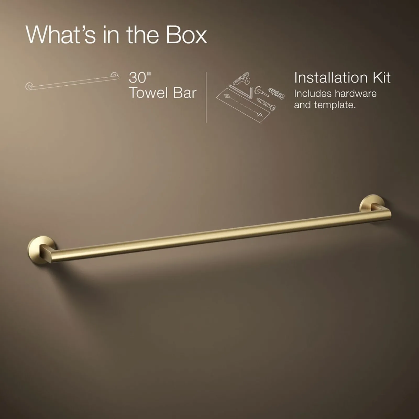 30" towel bar^Kohler Sale