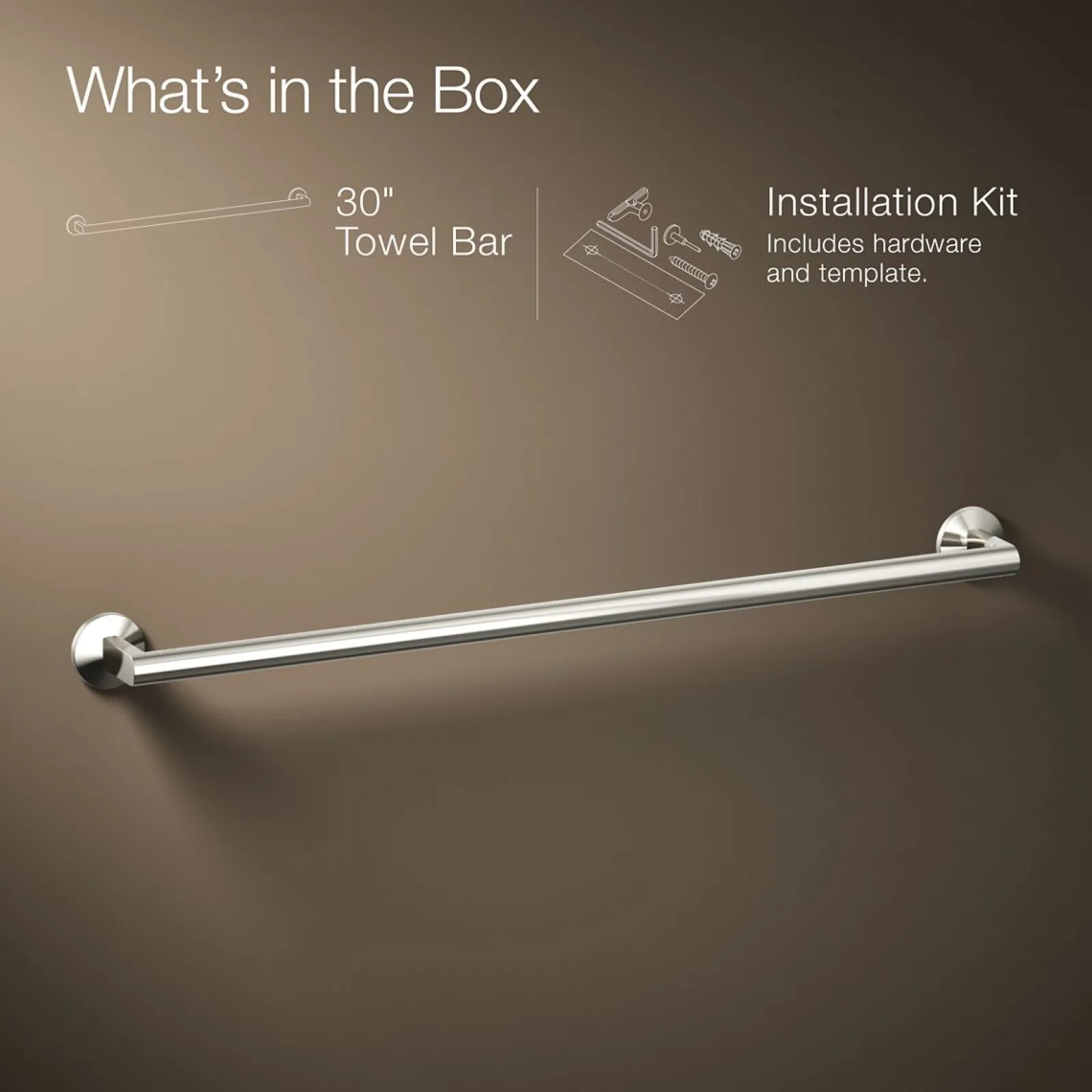 30" towel bar^Kohler Sale