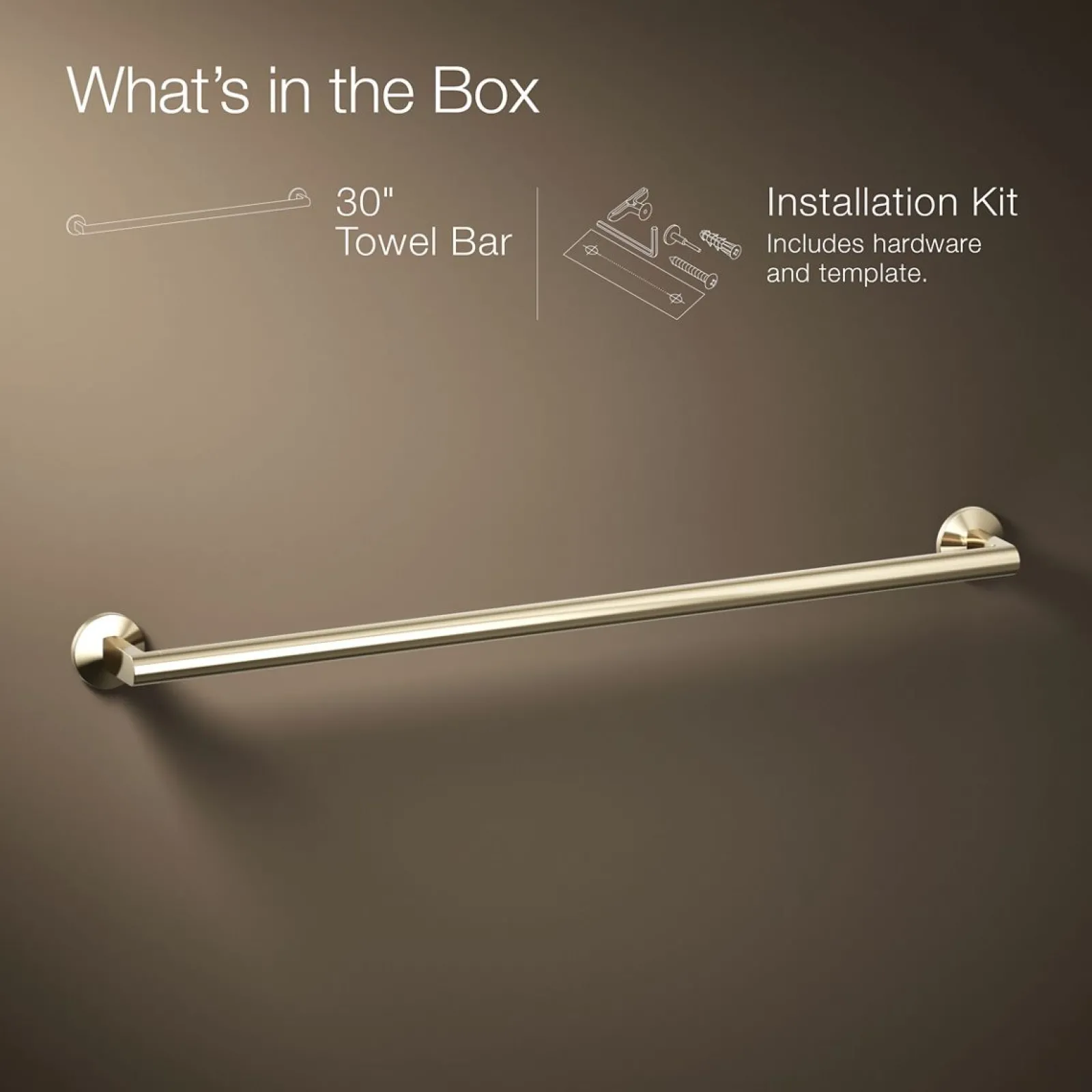 30" towel bar^Kohler Sale