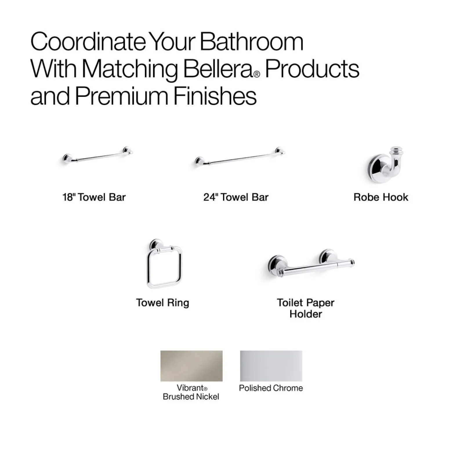 18" towel bar^Kohler Outlet
